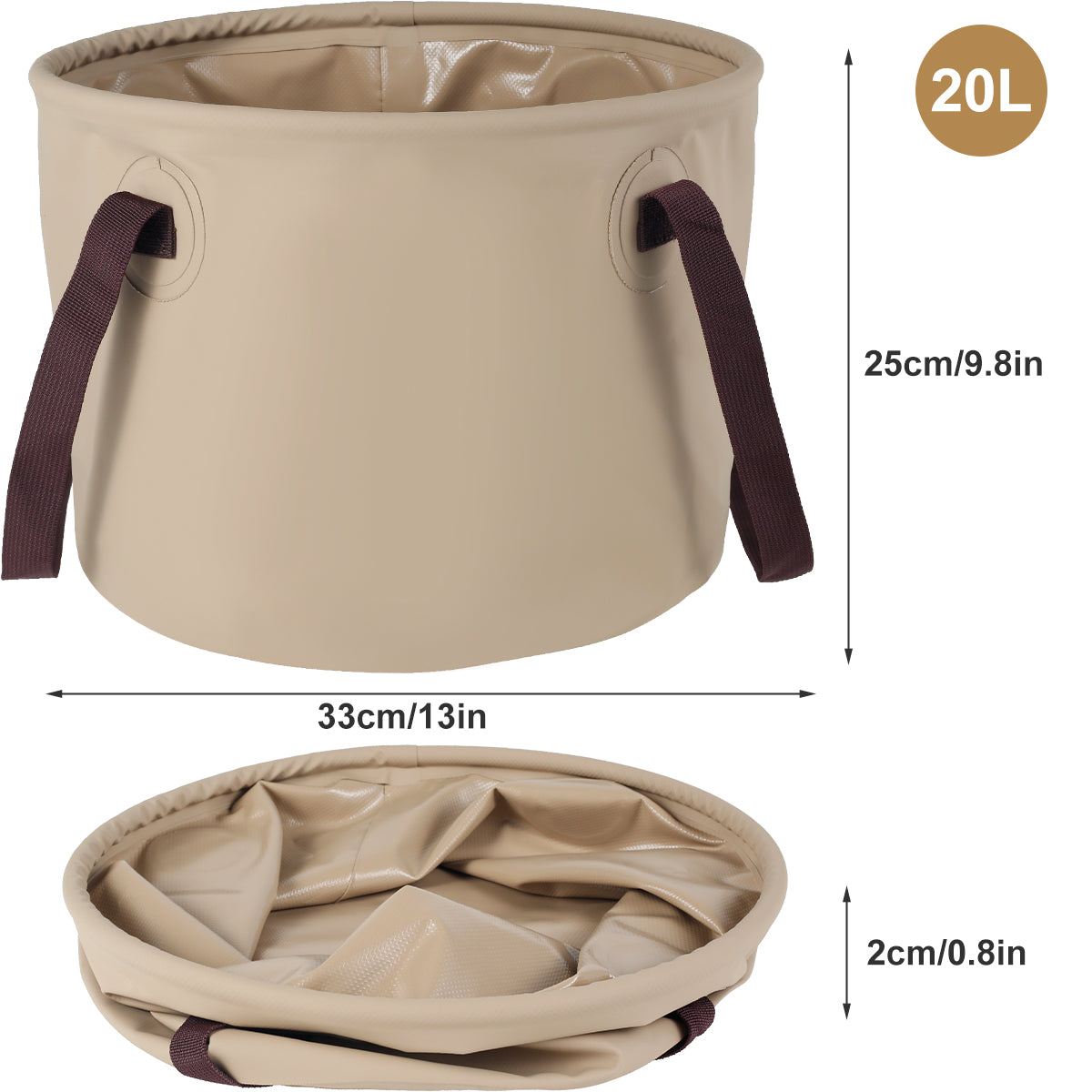 Collapsible Fishing Bucket