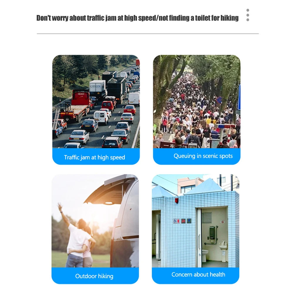 Folding Portable Toilet